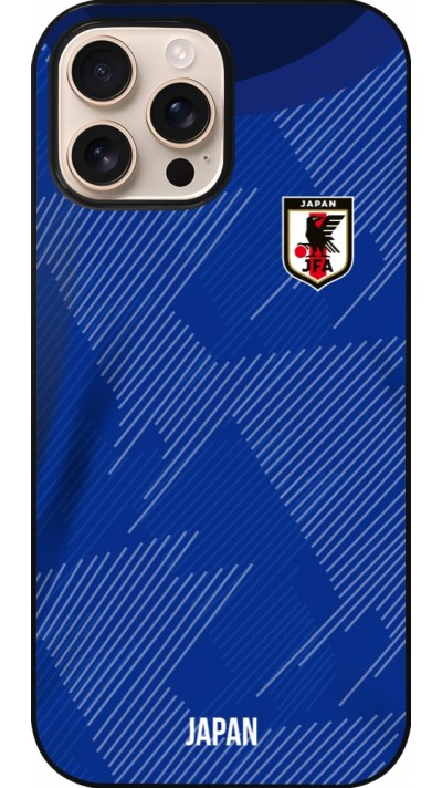 Coque iPhone 16 Pro Max - Maillot de football Japon 2022 personnalisable