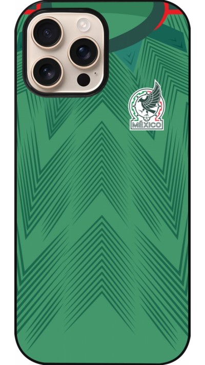 Coque iPhone 16 Pro Max - Maillot de football Mexique 2022 personnalisable