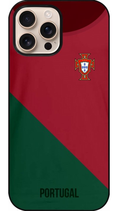 Coque iPhone 16 Pro Max - Maillot de football Portugal 2022