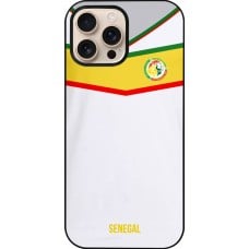 Coque iPhone 16 Pro Max - Maillot de football Senegal 2022 personnalisable