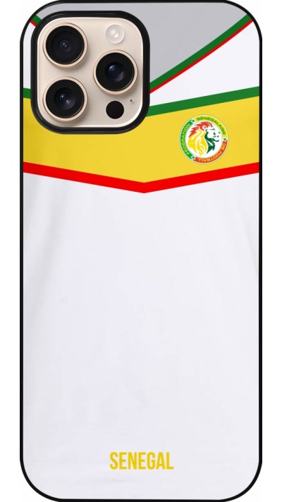 Coque iPhone 16 Pro Max - Maillot de football Senegal 2022 personnalisable