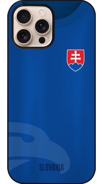 Coque iPhone 16 Pro Max - Maillot de football Slovaquie