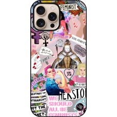 Coque iPhone 16 Pro Max - Girl Power Collage