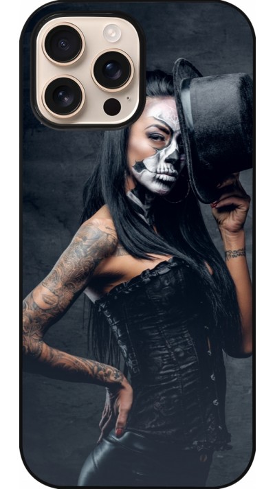 Coque iPhone 16 Pro Max - Halloween 22 Tattooed Girl