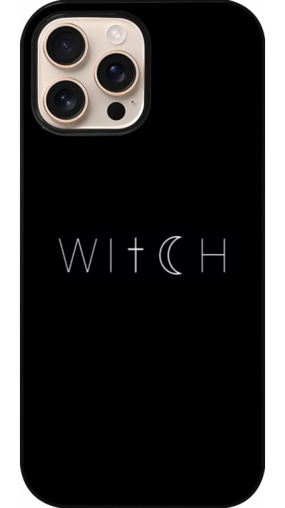 Coque iPhone 16 Pro Max - Halloween 22 witch word