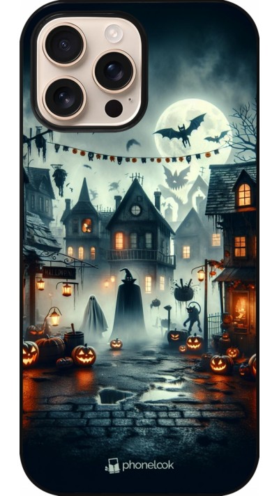 Coque iPhone 16 Pro Max - Halloween Spookville