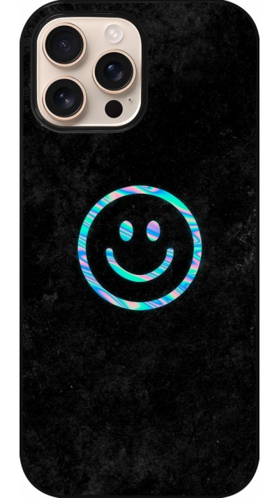 Coque iPhone 16 Pro Max - Happy smiely irisé