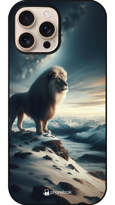 Coque iPhone 16 Pro Max - Le lion blanc