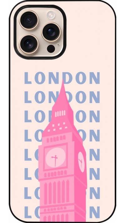 Coque iPhone 16 Pro Max - London Pink Print