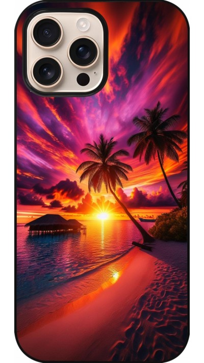 Coque iPhone 16 Pro Max - Maldives Dusk Bliss