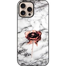 Coque iPhone 16 Pro Max - Marble Rose Gold