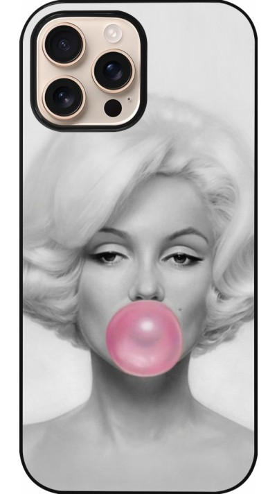 Coque iPhone 16 Pro Max - Marilyn Bubble