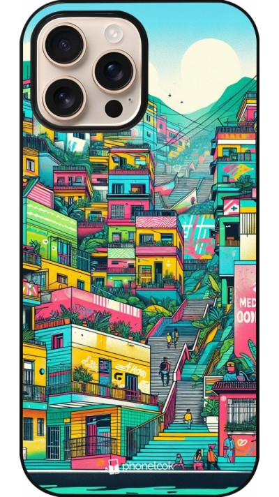 Coque iPhone 16 Pro Max - Medellin Comuna 13 Art