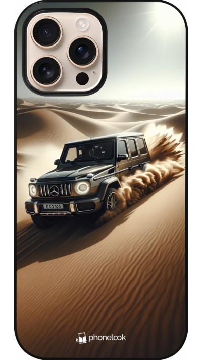 Coque iPhone 16 Pro Max - Mercedes G Drift Desert