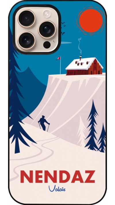 Coque iPhone 16 Pro Max - Nendaz Cabane Ski