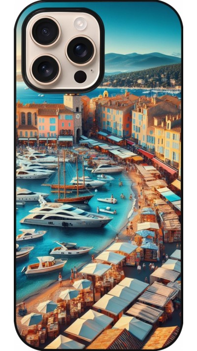 iPhone 16 Pro Max Case Hülle - Saint-Tropez Strand