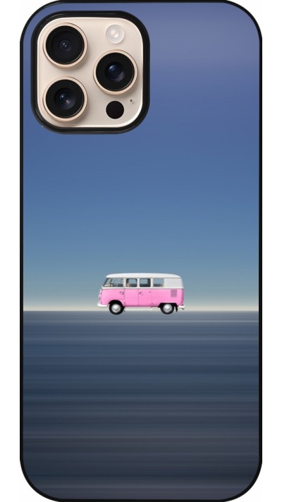 iPhone 16 Pro Max Case Hülle - Spring 23 pink bus