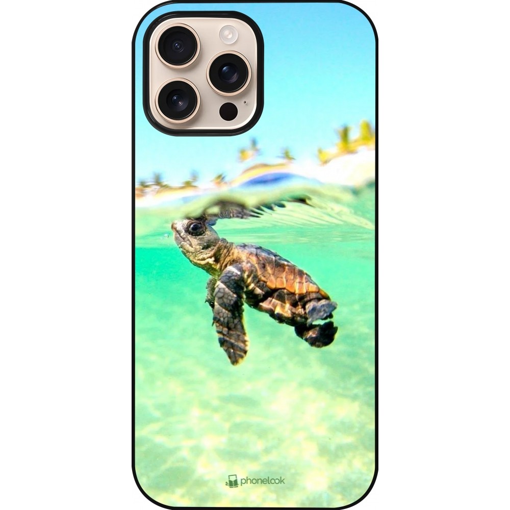 Coque iPhone 16 Pro Max - Turtle Underwater