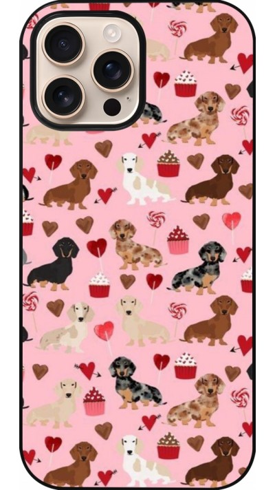 Coque iPhone 16 Pro Max - Valentine 2024 puppy love