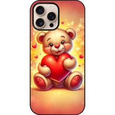 iPhone 16 Pro Max Case Hülle - Valentin 2024 Teddy Liebe