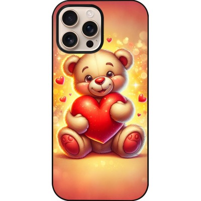 iPhone 16 Pro Max Case Hülle - Valentin 2024 Teddy Liebe