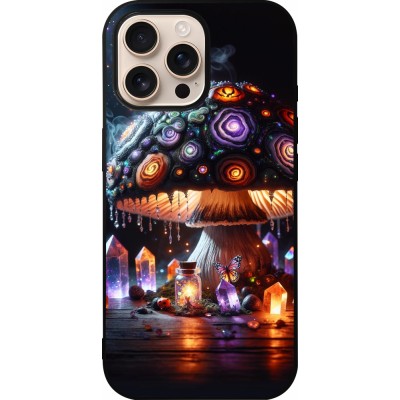 Coque iPhone 16 Pro Max - Silicone rigide noir Halloween Potion Magic