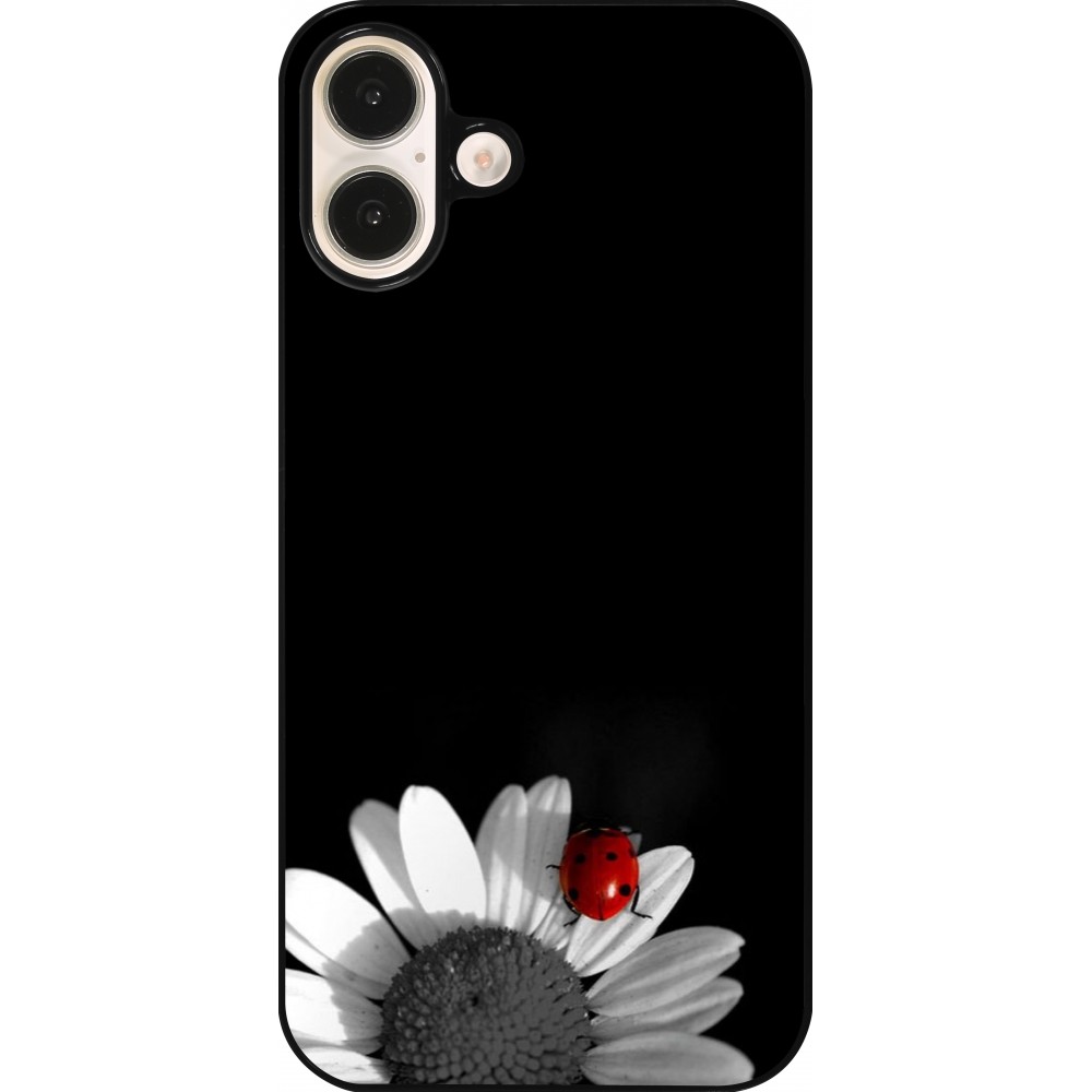 Coque iPhone 16 Plus - Black and white Cox