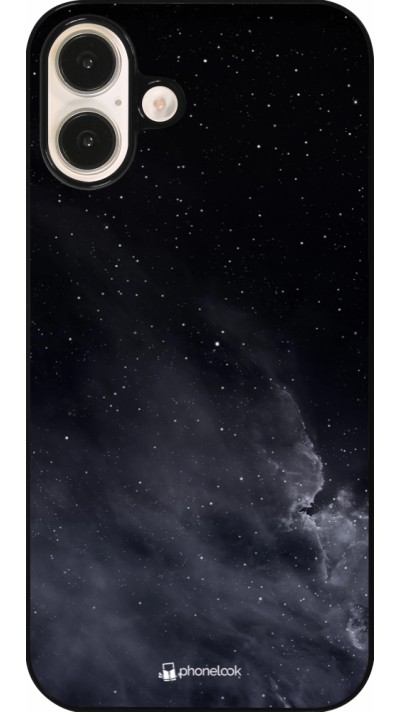 Coque iPhone 16 Plus - Black Sky Clouds