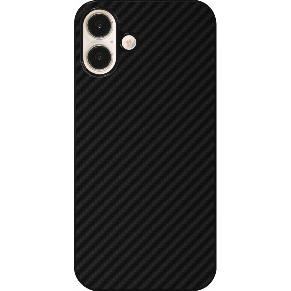 Coque iPhone 16 Plus - Carbon Basic