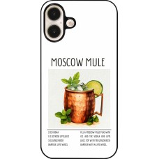 iPhone 16 Plus Case Hülle - Cocktail Rezept Moscow Mule