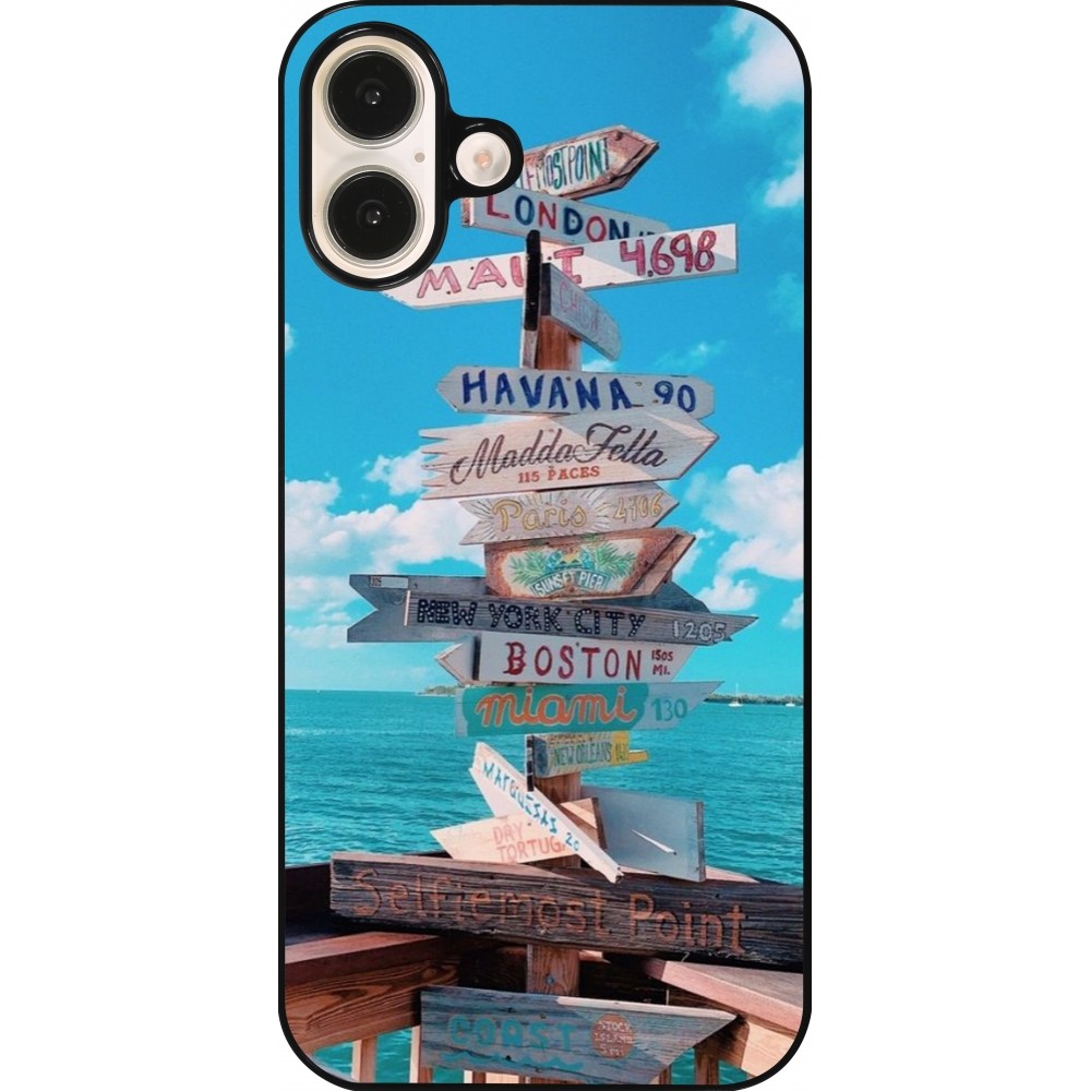 Coque iPhone 16 Plus - Cool Cities Directions