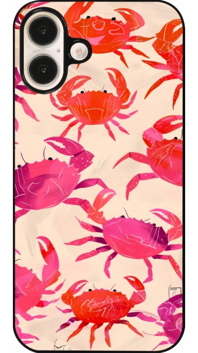 Coque iPhone 16 Plus - Crabs Paint