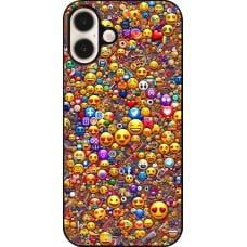 Coque iPhone 16 Plus - Emoji mixed