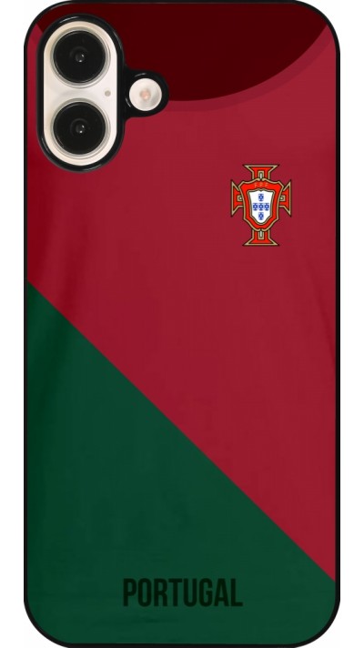 Coque iPhone 16 Plus - Maillot de football Portugal 2022