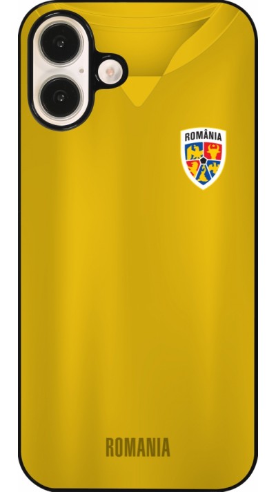 Coque iPhone 16 Plus - Maillot de football Roumanie