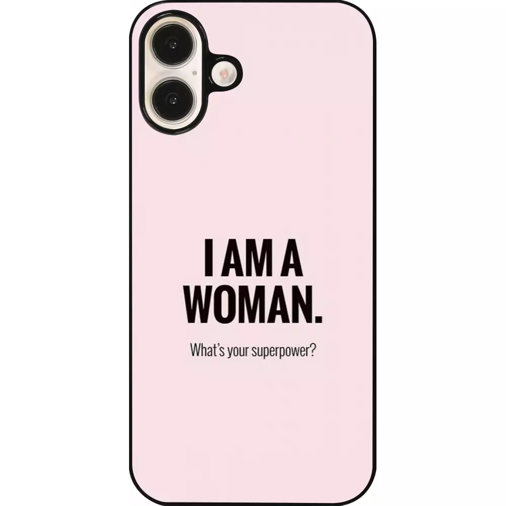 iPhone 16 Plus Case Hülle - I am a woman