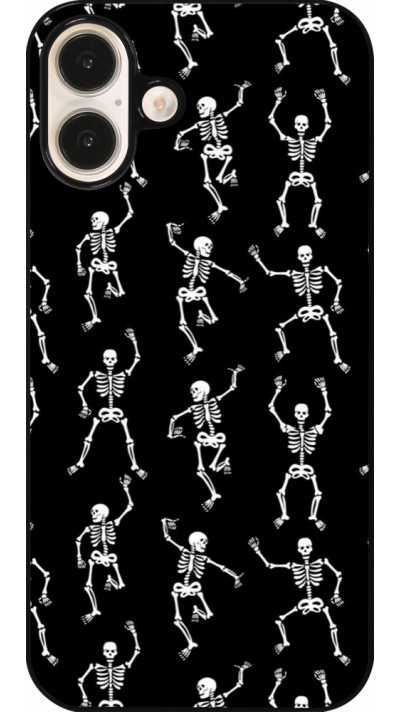 Coque iPhone 16 Plus - Halloween 2024 dancing skeleton