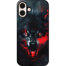 Coque iPhone 16 Plus - Halloween 2024 mad werewolf