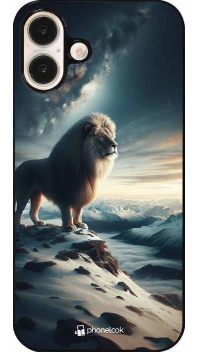 Coque iPhone 16 Plus - Le lion blanc