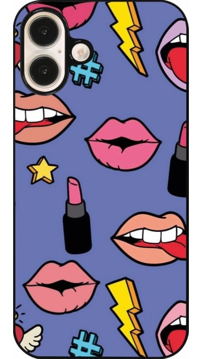 Coque iPhone 16 Plus - Lips and lipgloss