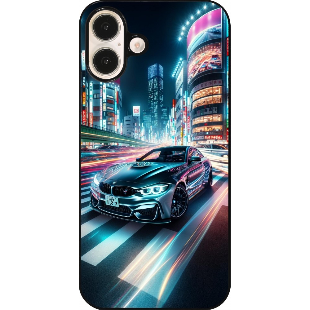 Coque iPhone 16 Plus - BMW M4 Tokyo Night