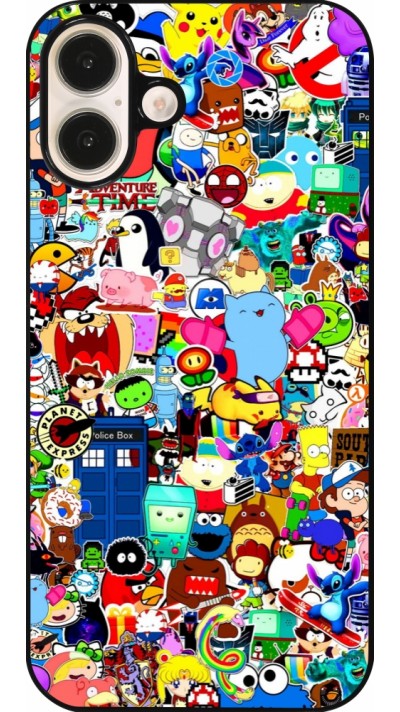 iPhone 16 Plus Case Hülle - Mixed cartoons