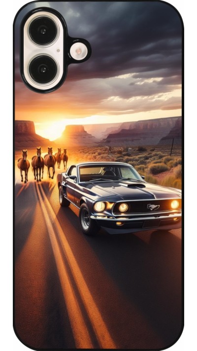 iPhone 16 Plus Case Hülle - Mustang 69 Grand Canyon