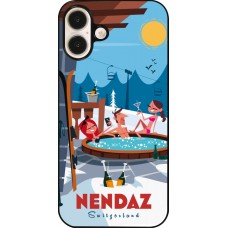 Coque iPhone 16 Plus - Nendaz Mountain Jacuzzi