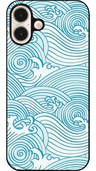 iPhone 16 Plus Case Hülle - Ocean Waves