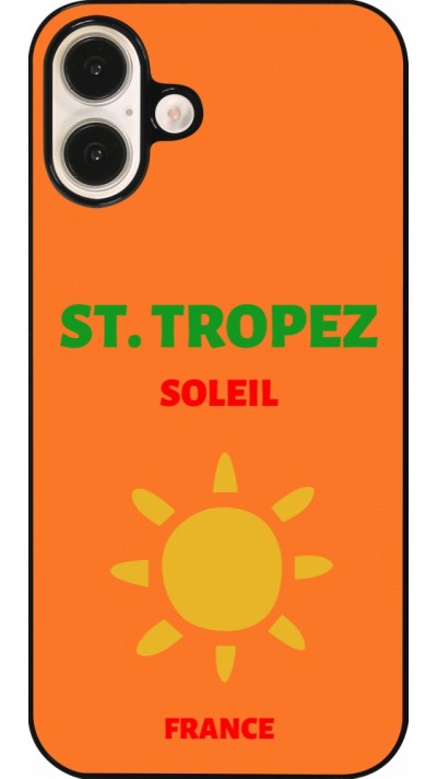 iPhone 16 Plus Case Hülle - Pop Summer Destination St-Tropez