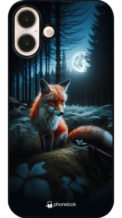 iPhone 16 Plus Case Hülle - Fuchs Mond Wald