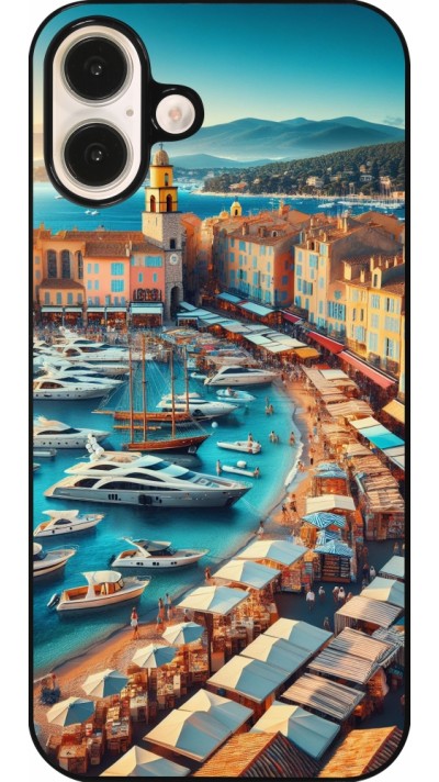 Coque iPhone 16 Plus - Saint-Tropez Beach