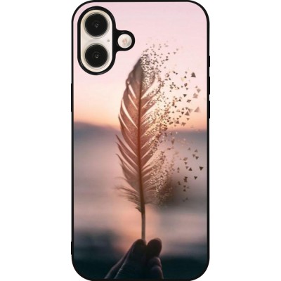 Coque iPhone 16 Plus - Silicone rigide noir Hello September 11 19