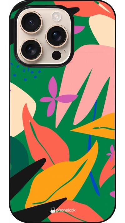 Coque iPhone 16 Pro - Abstract Jungle